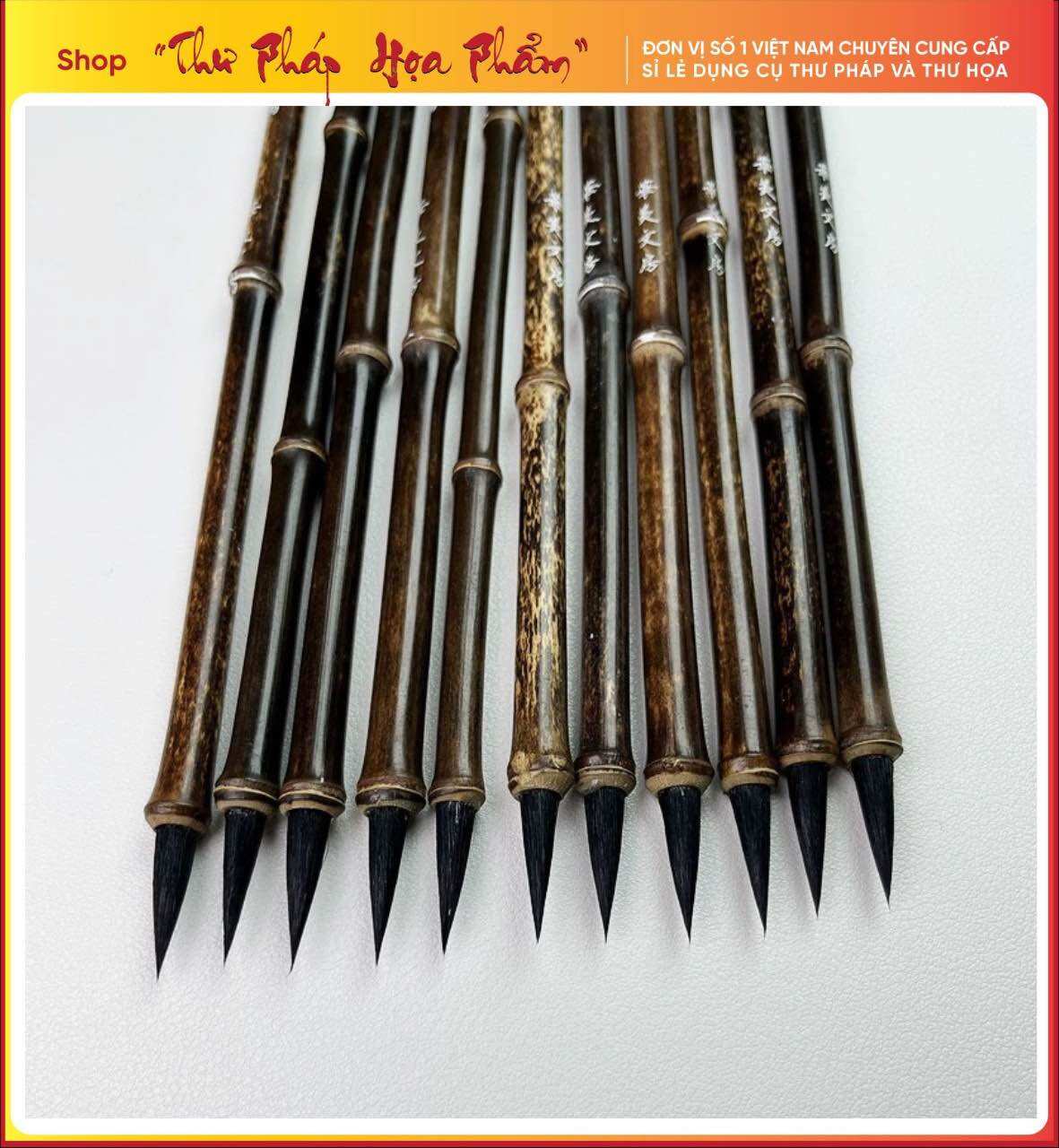 Bút đốt trúc viết thư pháp thư họa