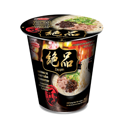 Mì ly zeppin hương vị thịt hầm tonkotsu ...date mới ...bao ngon