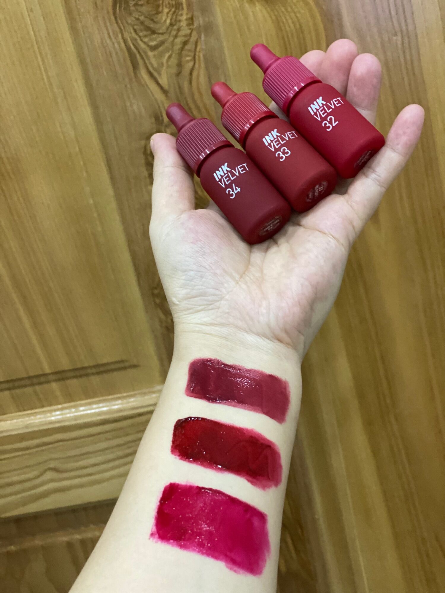 Son kem peripera ink velvet màu 32-33-34