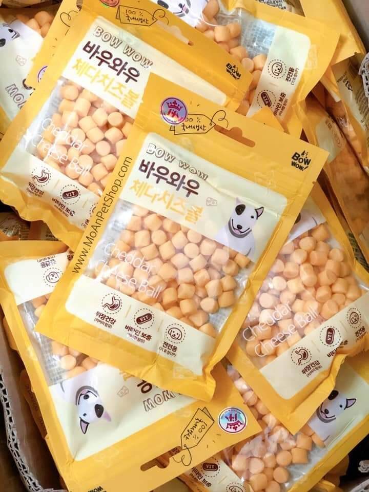 Bánh thưởng Phô mai viên - snack thưởng cho chó mèo