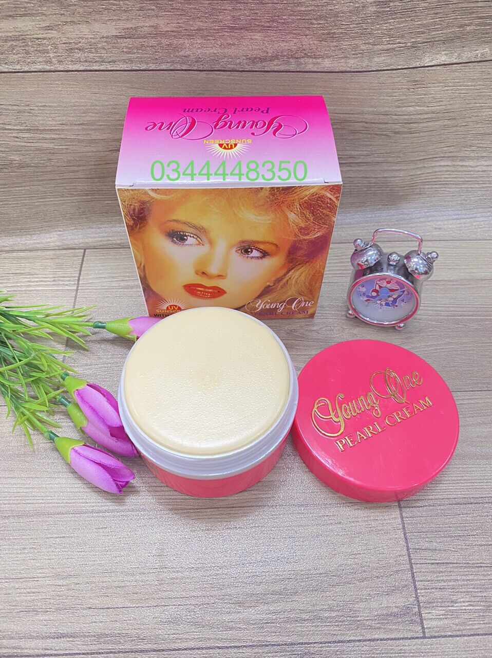 kem cô gái tóc xù Young One Thái Lan 50g