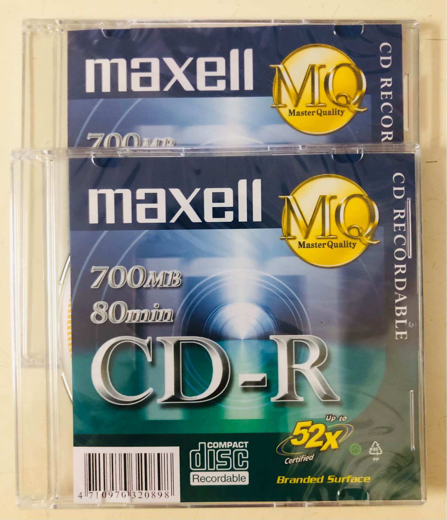 Đĩa CD Maxell Có Hộp (700MB/ 80 Min)