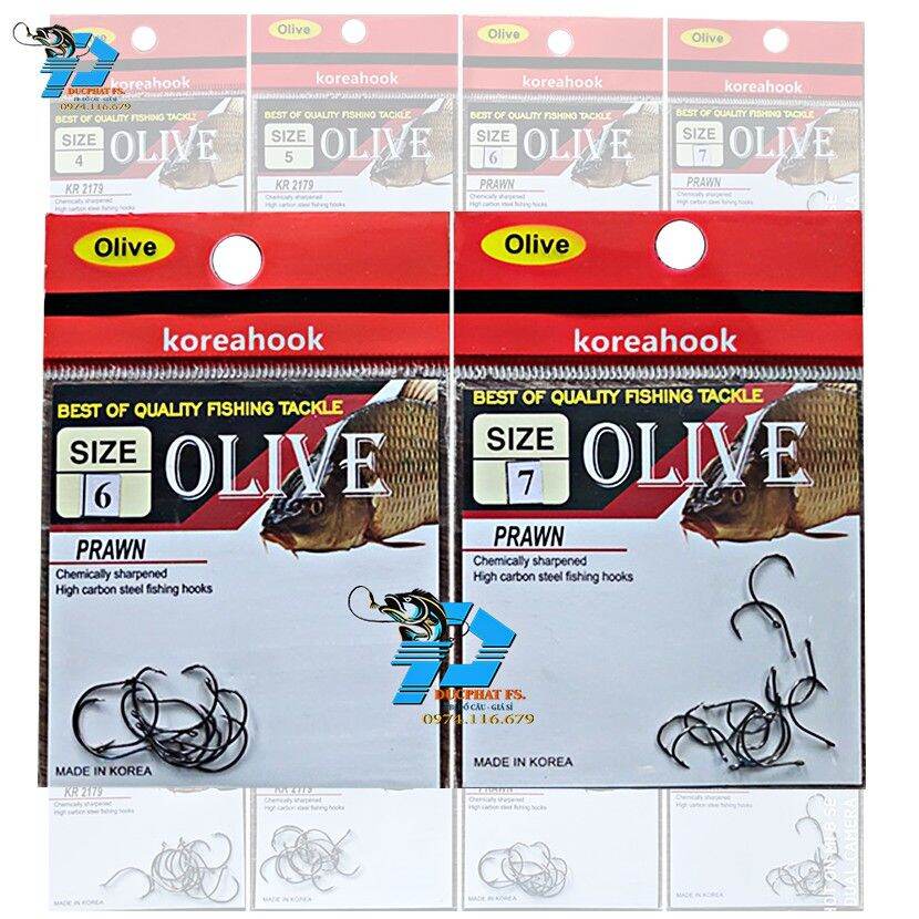 Lưỡi Câu Tôm Bịch Đầy Đủ Cá {Size 4-7}NGỌC AN VY 996