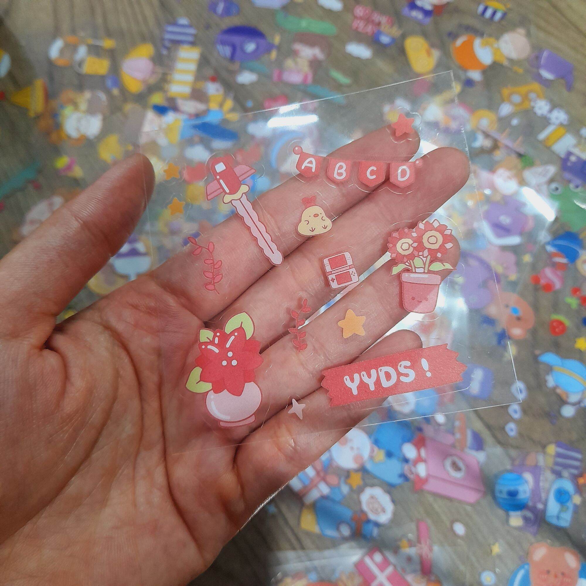 [1 TẤM] Sticker nhãn dán dễ thương (Giao họa tiết ngẫu nhiên)