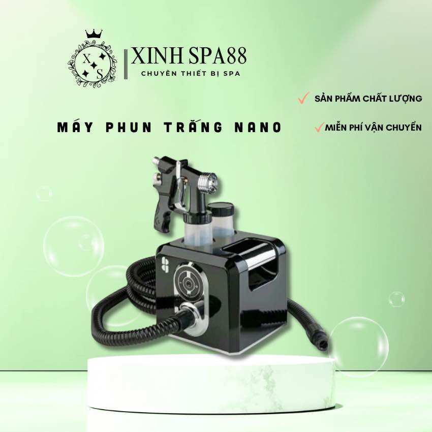Máy phun trắng nano , máy phun dưỡng chất , máy phun tinh chất - spa88