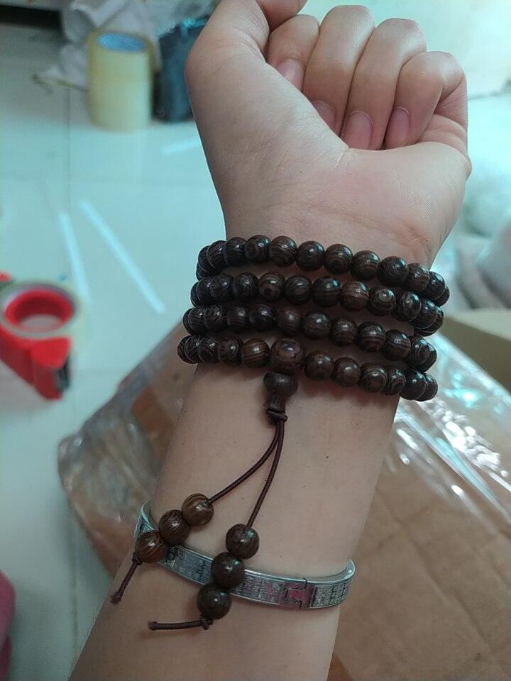 Chuỗi Gỗ Vân 108 hạt 6ly