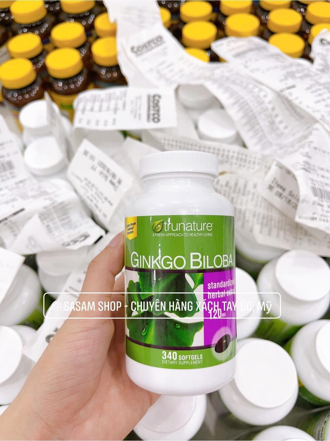 Bổ não ginkgo biloba mỹ