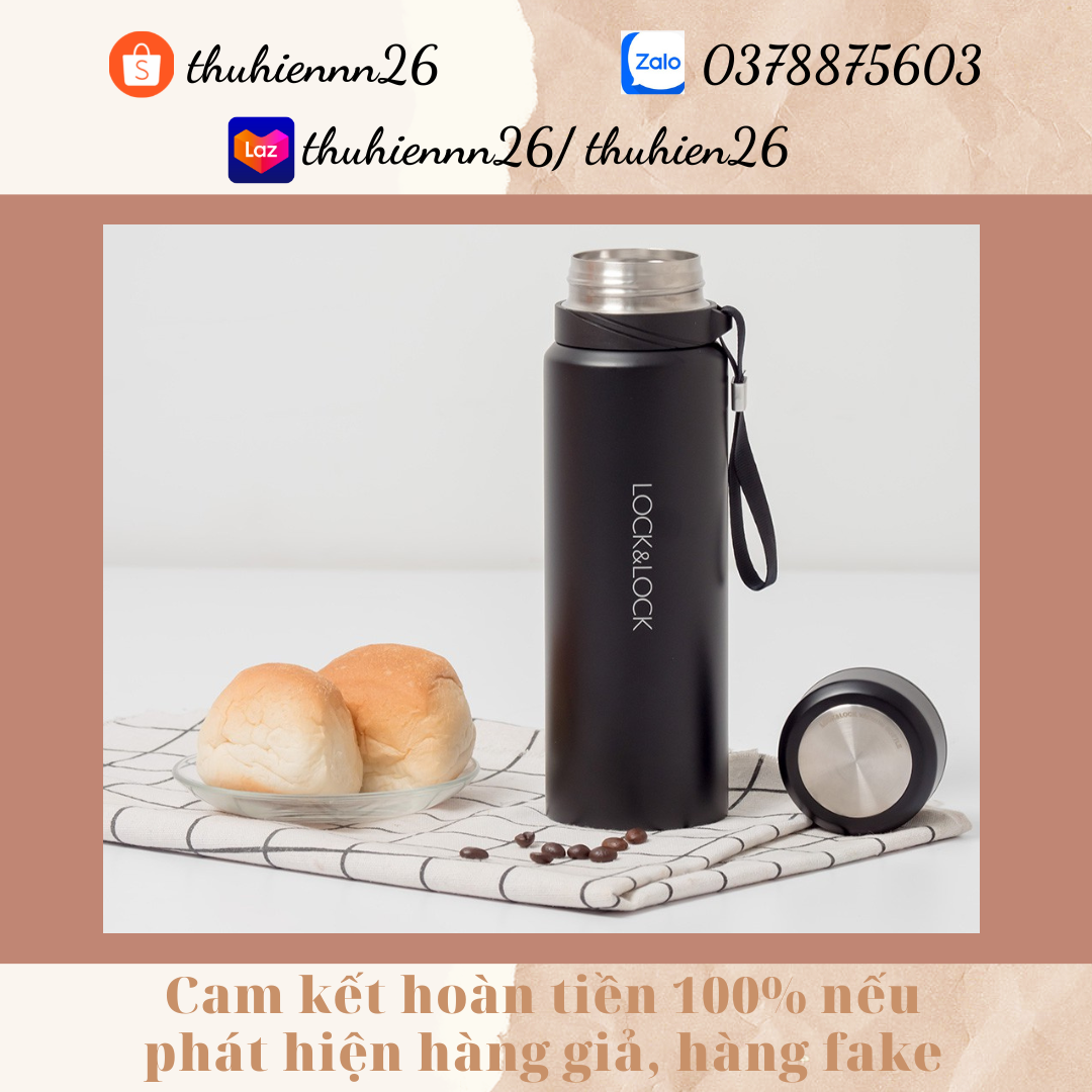 Bình Giữ Nhiệt Lock&Lock Vacuum Bottle Lock&Lock - Đen