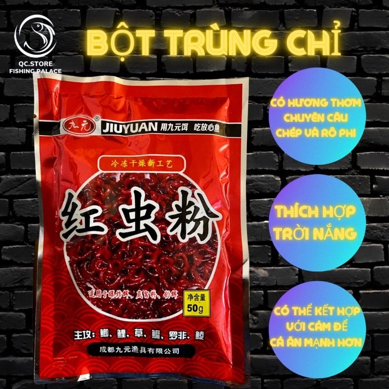 Bột trùng chỉ câu cá siêu nhậy