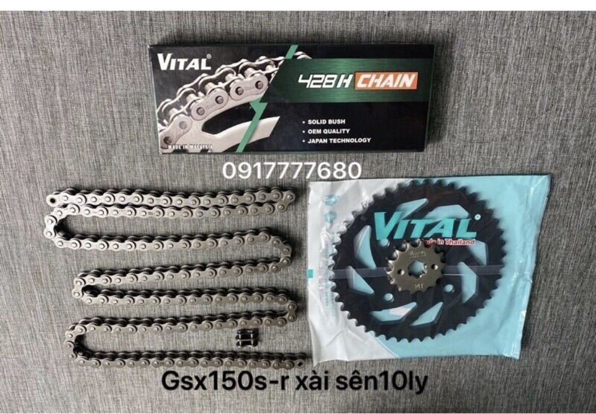 [HCM]Nhông Sên Dĩa GSX S150  GSX R150  Bandit 150  Vital