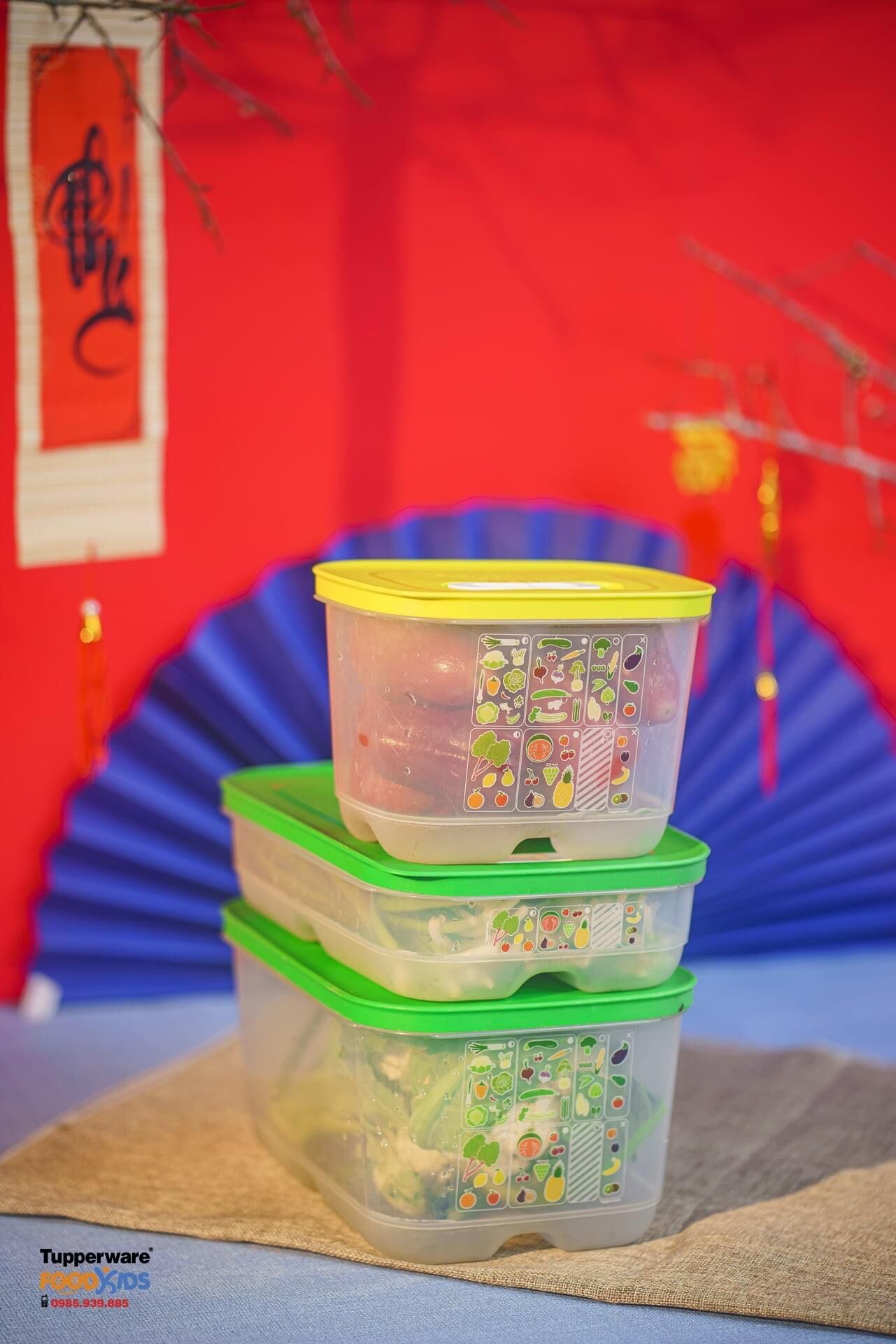 Set 3 hộp trữ mát Vensmart