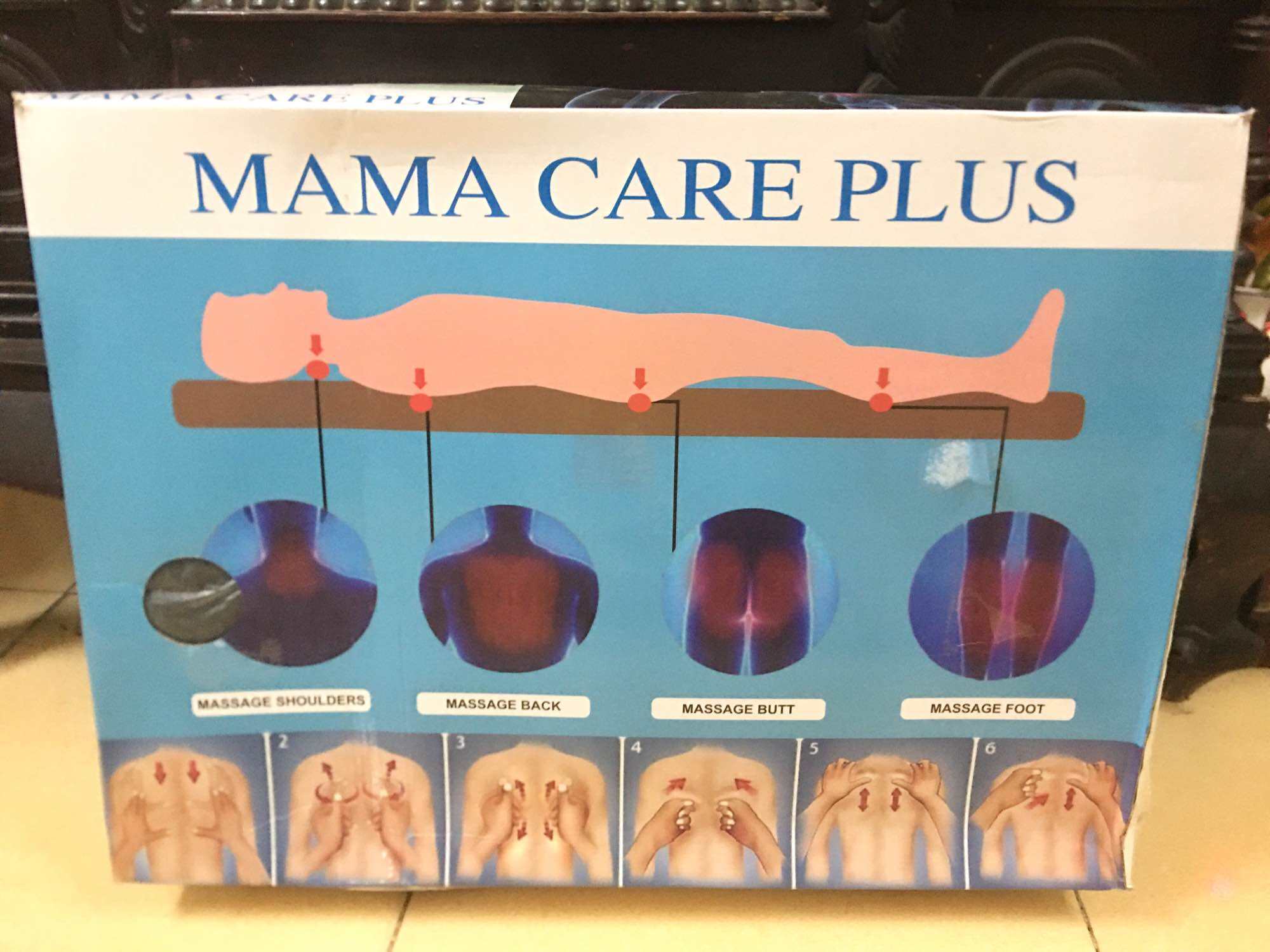 Nệm massage toàn thân Mama Care Plus