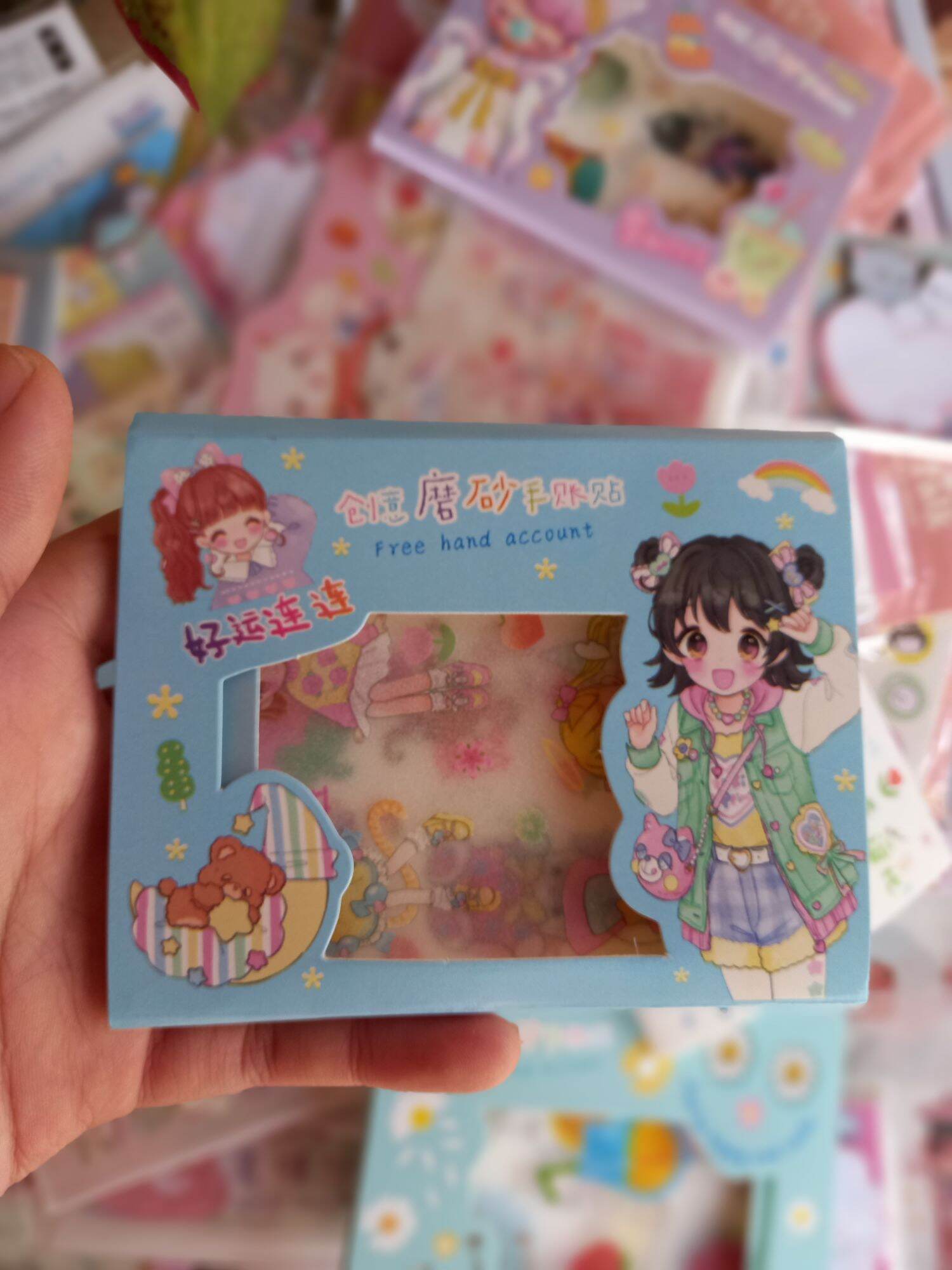 Sticker hộp loại nhỏ ( hình dán đủ loại)