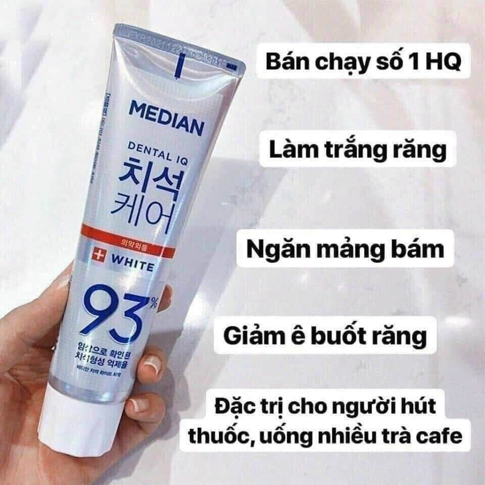 Kem đánh răng MEDIAN 93% Hàn quốc tuýp 120g