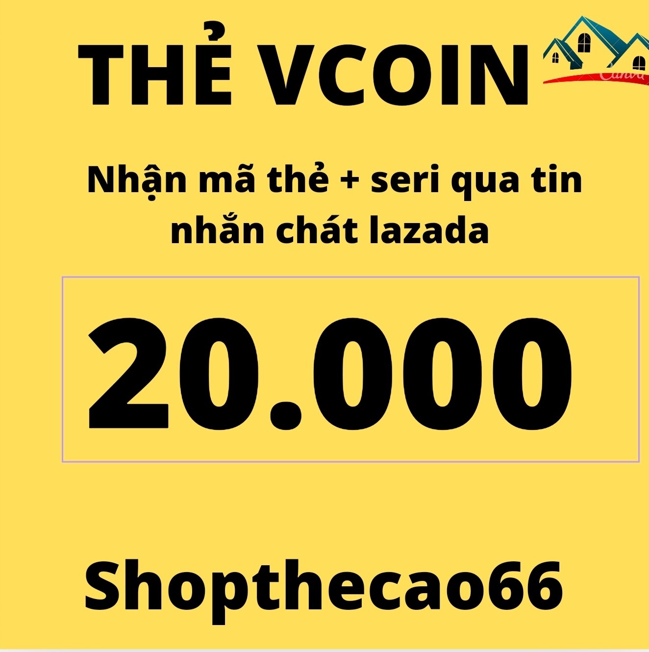 Thẻ cào vcoin 20.000 nhận mã thẻ siêu tốc
