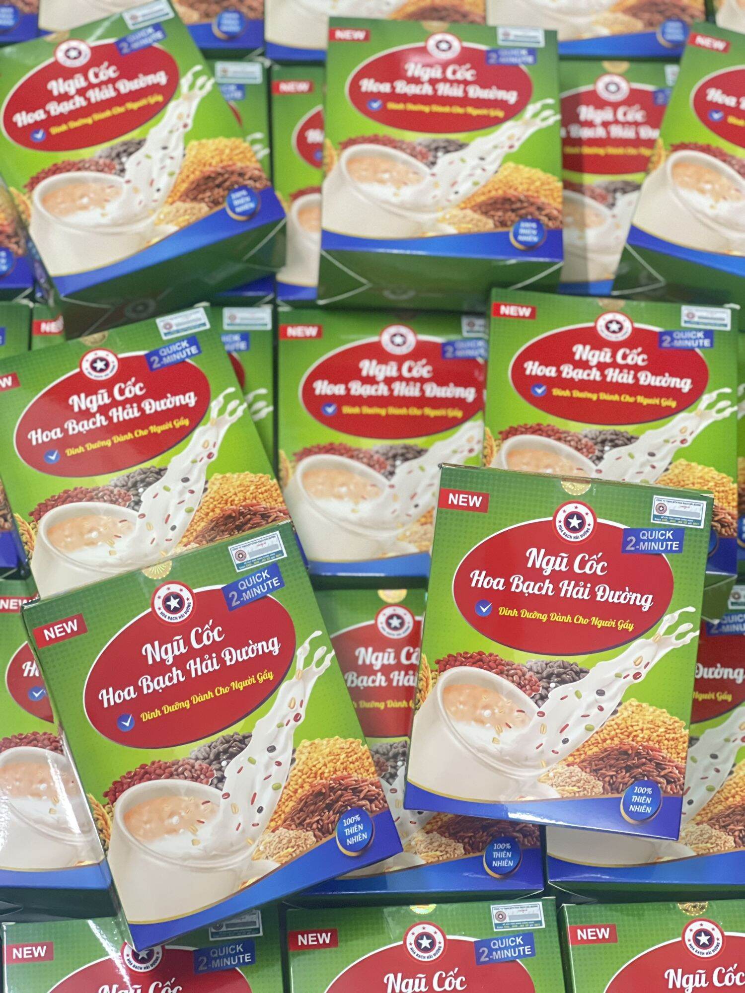Combo 2 hộp ngũ cốc hoa bạch hải đường