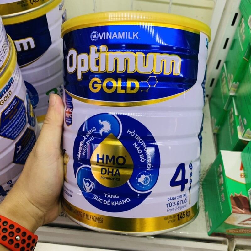 [Date 01/2024] Sữa Optimum Gold 3, 4 HMO 1,45kg/1450g