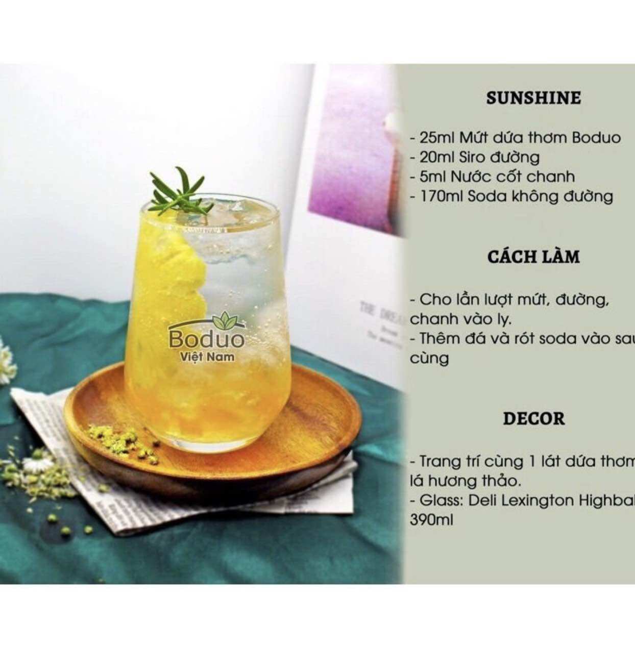 Mứt dứa Boduo hộp 1kg