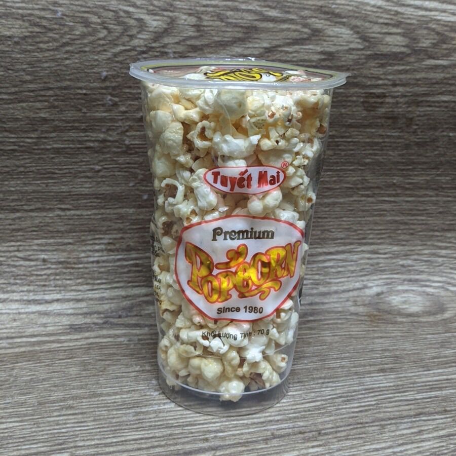 Combo 5/10 ly bắp rang bơ popcorn 70g/ly