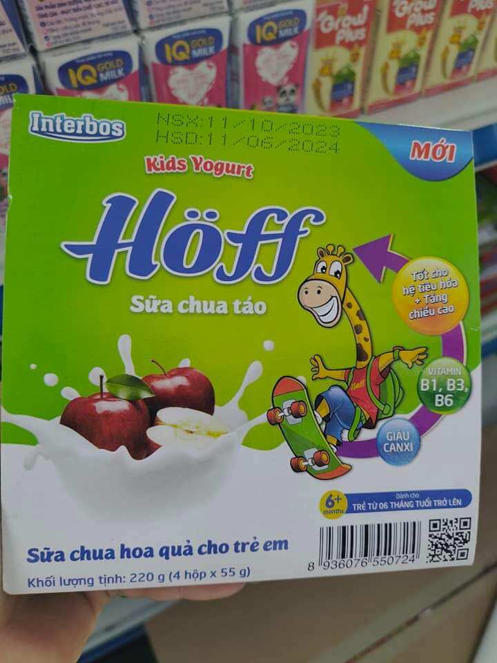 SỮA CHUA HOFF CHO BÉ TỪ 6M+