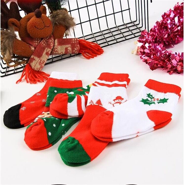 combo tất + hộp quà noel