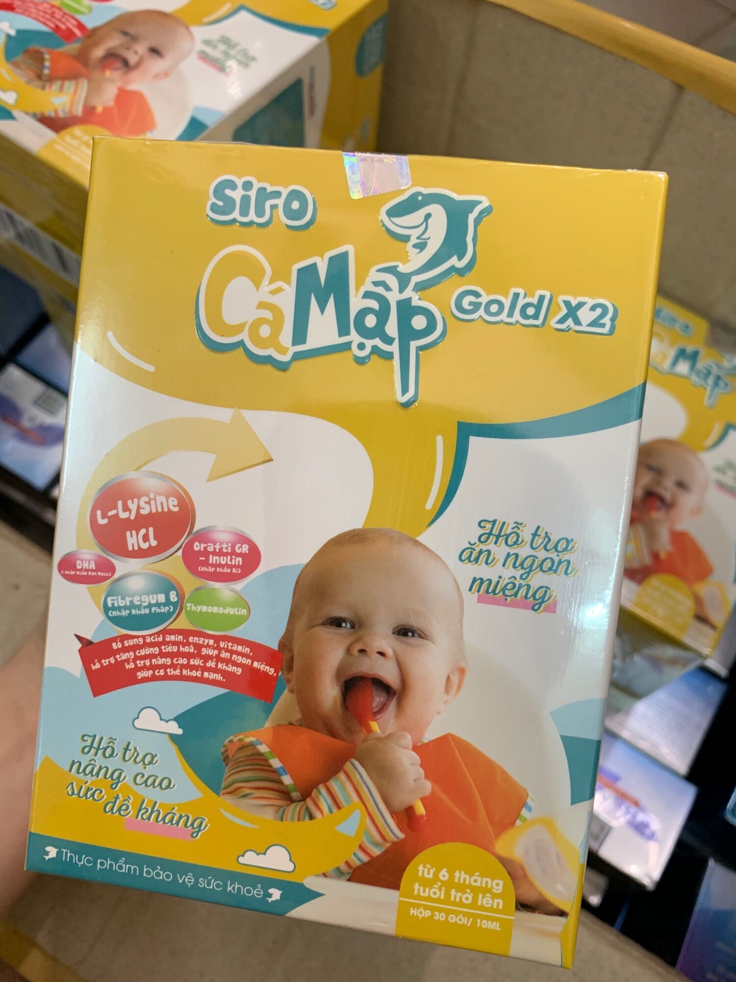 Mẫu mới nhất Siro cá mập