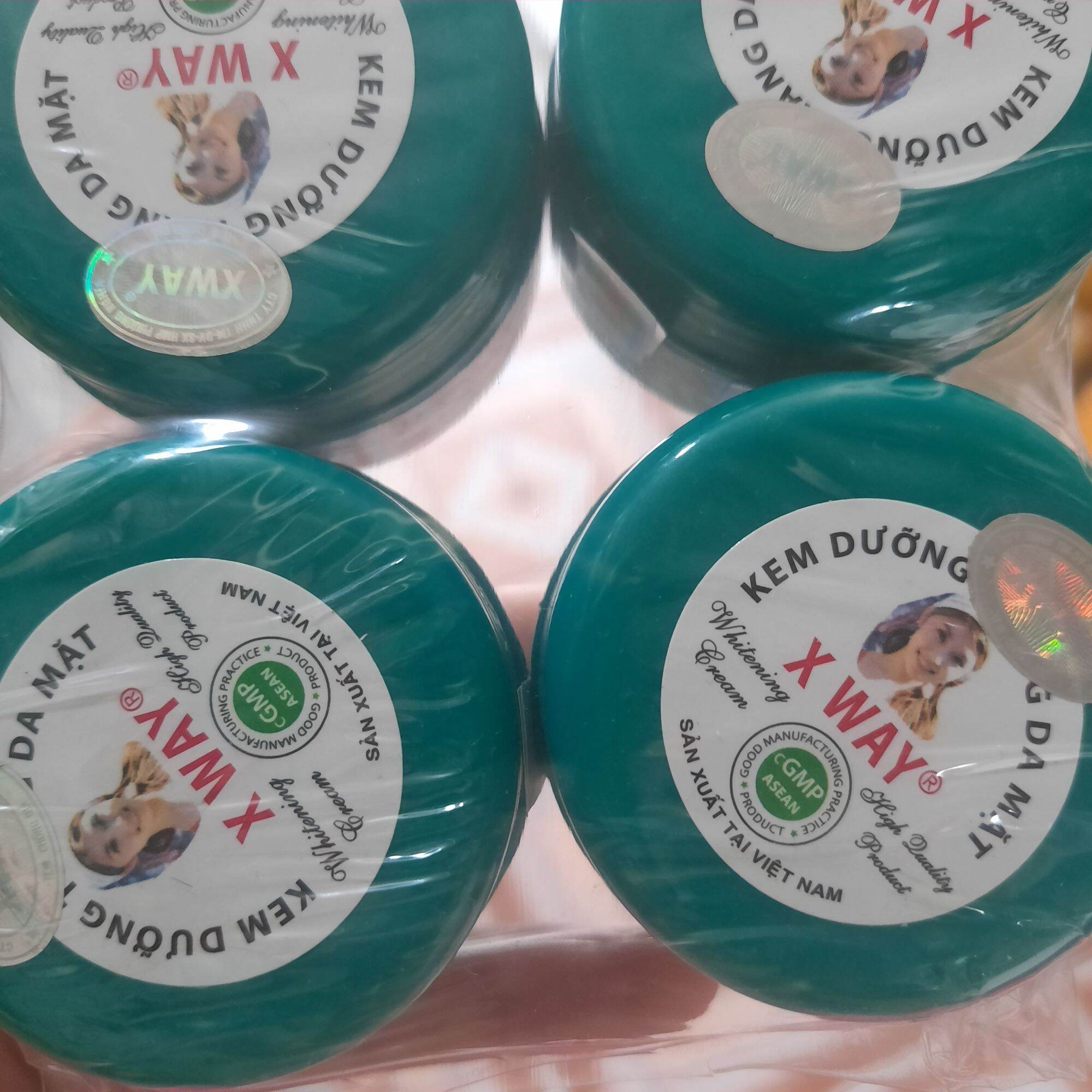 kem xway dưỡng trắng da mặt