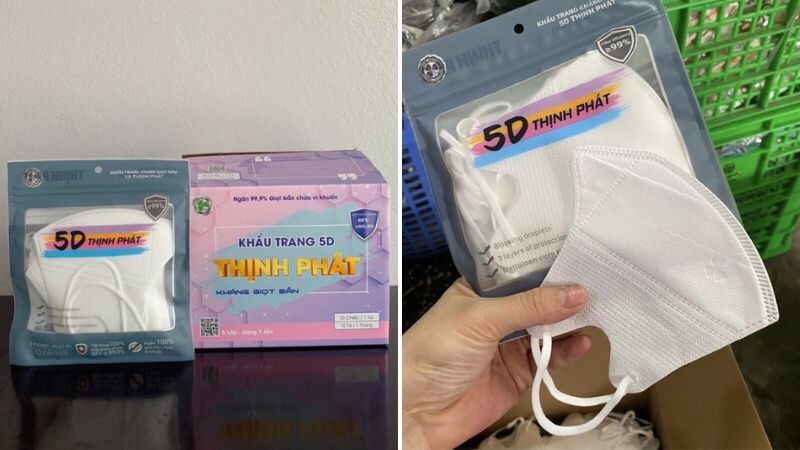 Khẩu Trang 5D Thịnh Phát