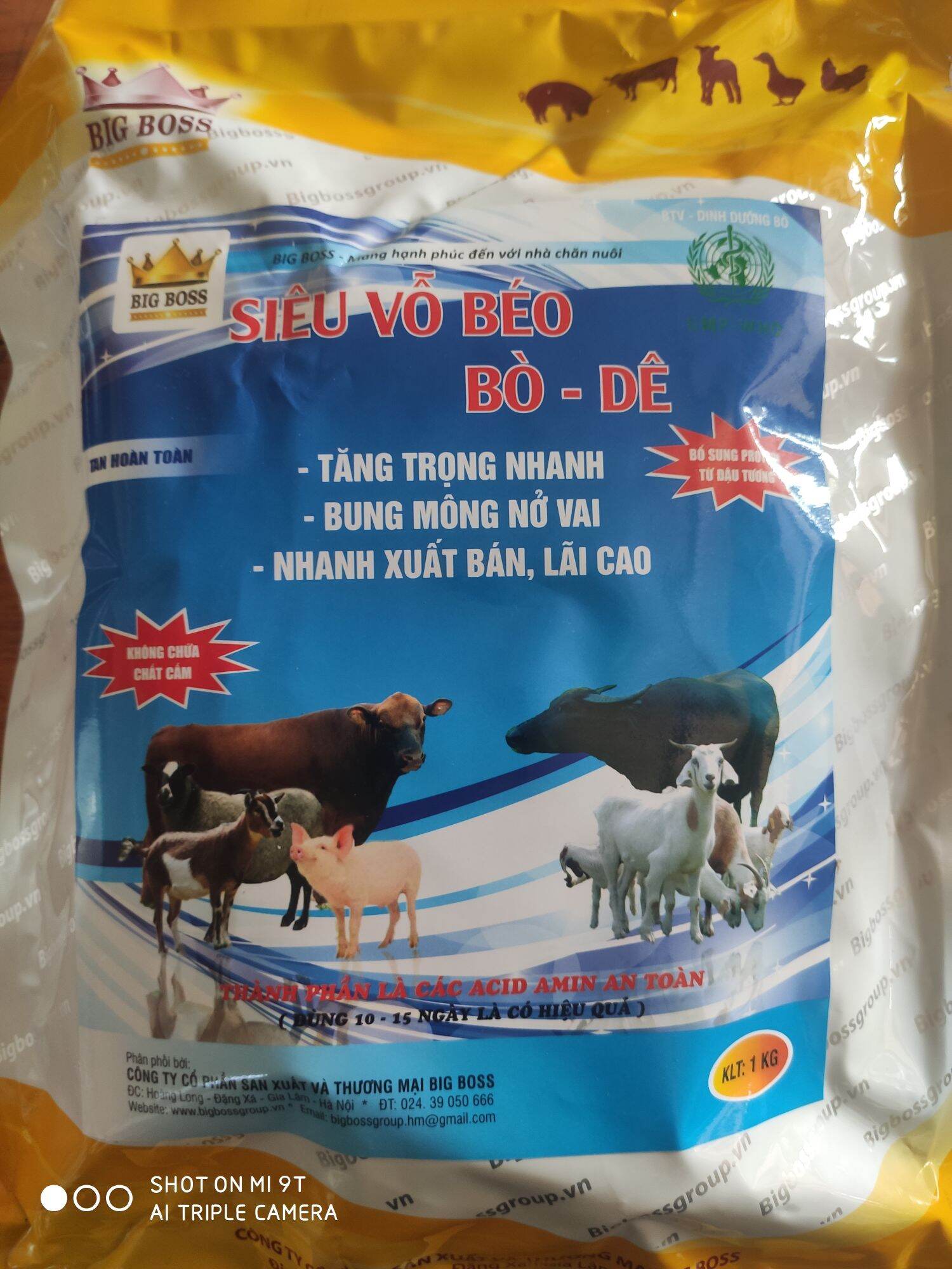 Siêu Vỗ Béo Bò - Dê (hàng chuẩn)
