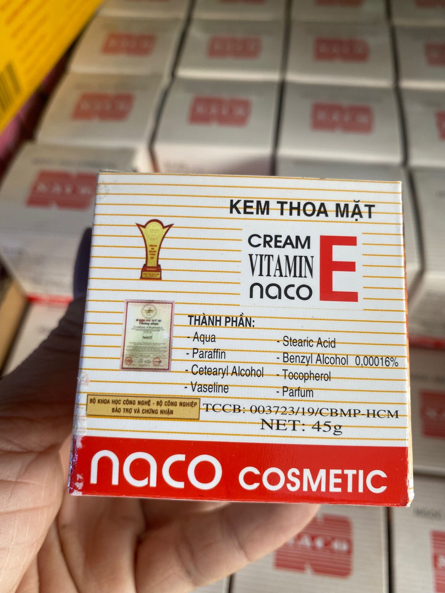 Kem vitamin e naco