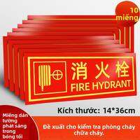 RUIKELAIXIANG | Dán Biển Hiệu Lối Thoát Khẩn Cấp Phát Sáng