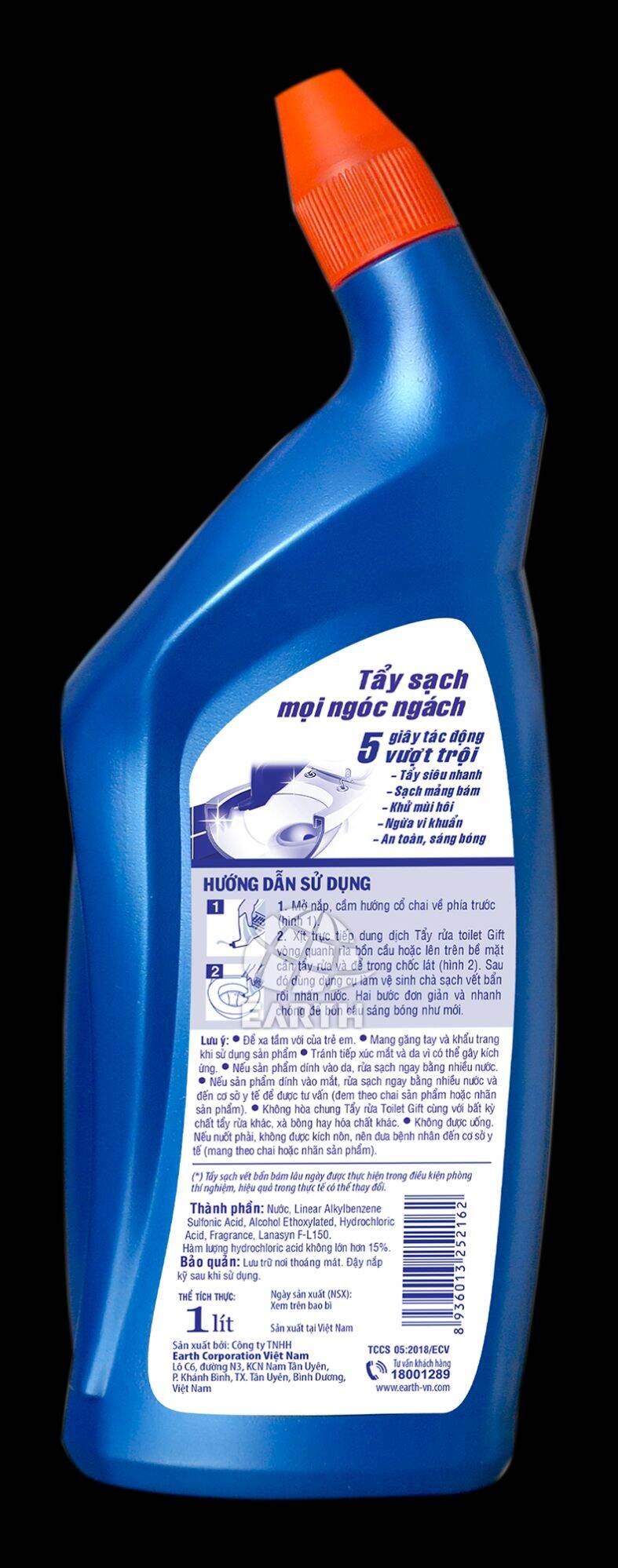 Tẩy Rửa Toilet Gift Siêu Sạch 600ml