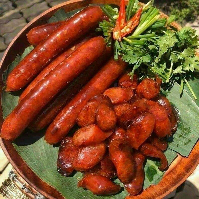 1kg Lạp xưởng tôm đặc sản Sóc Trăng.