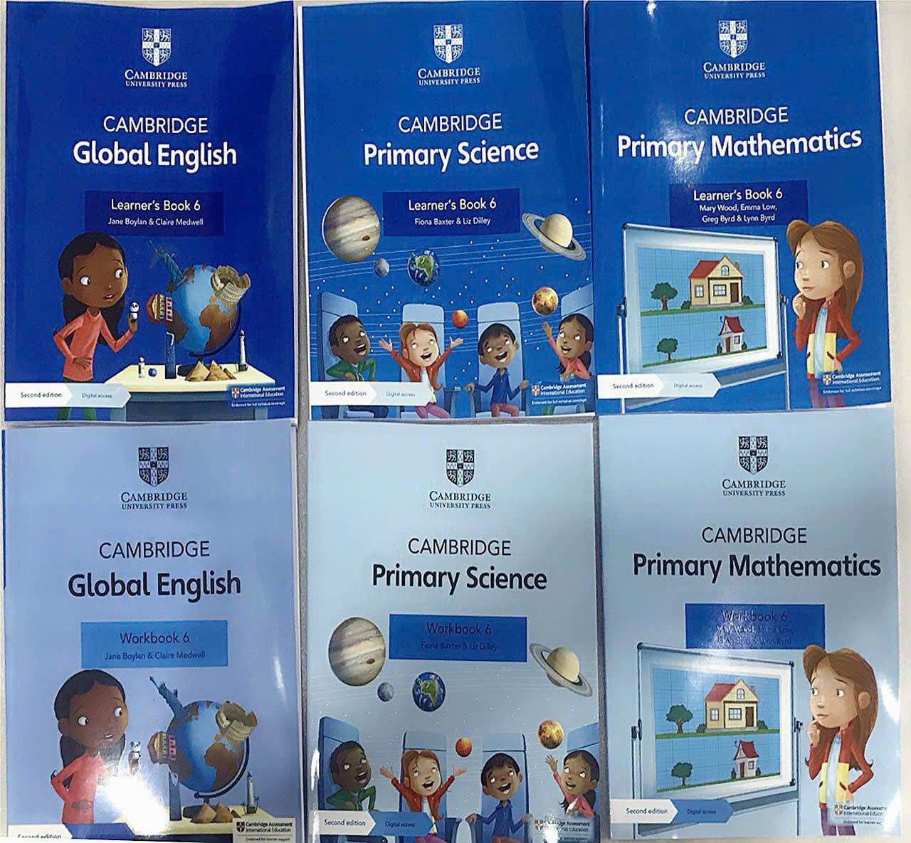 Sách hệ Cambridge Global English, Math Primary , Science Primary