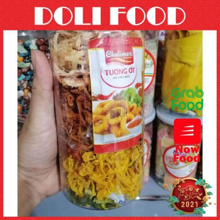 hủ pet-300gr khô mix 3 vị