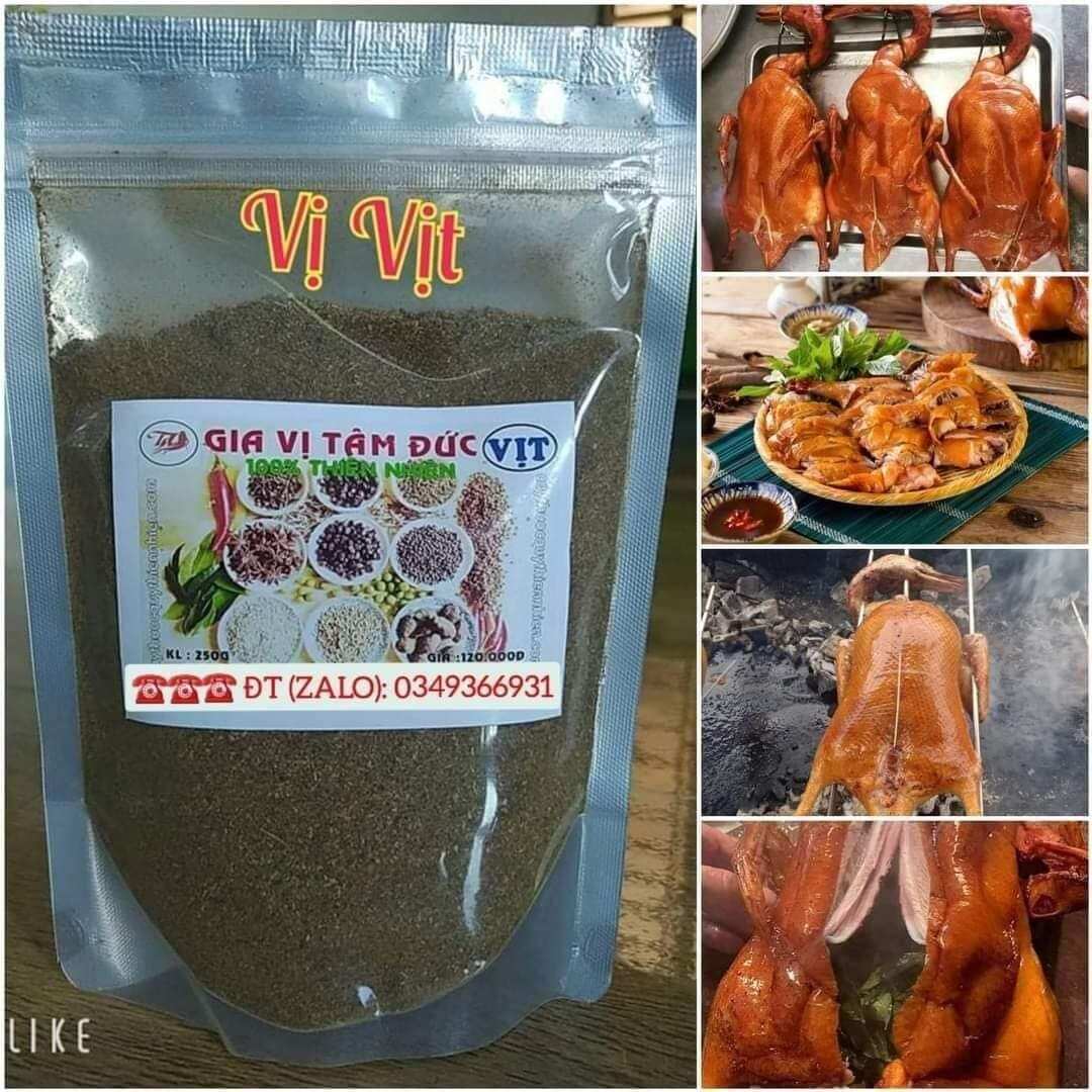 Gia vị vịt quay lá mắc mật - gia vị tâm đức