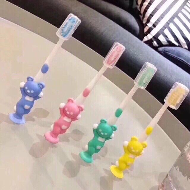 Set 4c bàn chải xuất Nhật cho bé