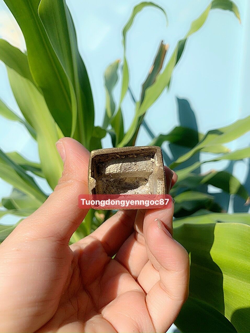 Tượng đồng phật tứ diện cao 6,5 cm
