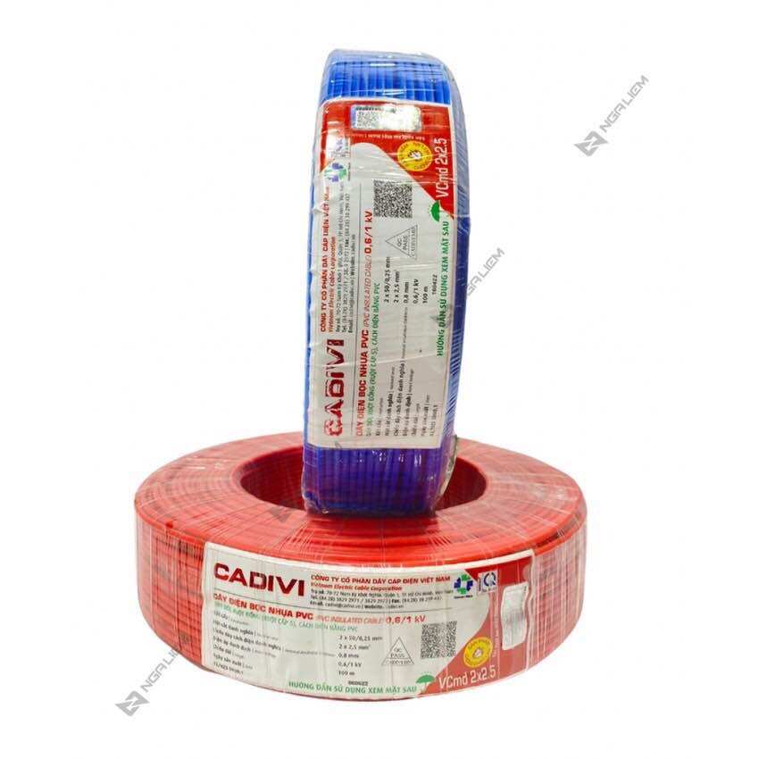 Dây điện đôi cuộn 100M 2x32 dây đồng