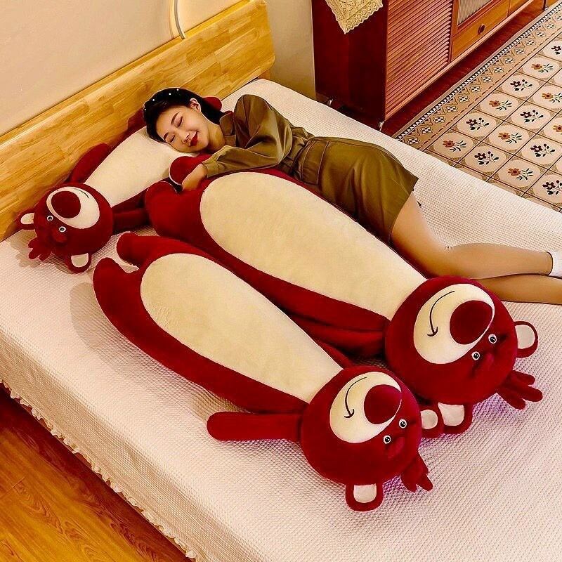 Gối ôm gấu dâu size 90cm