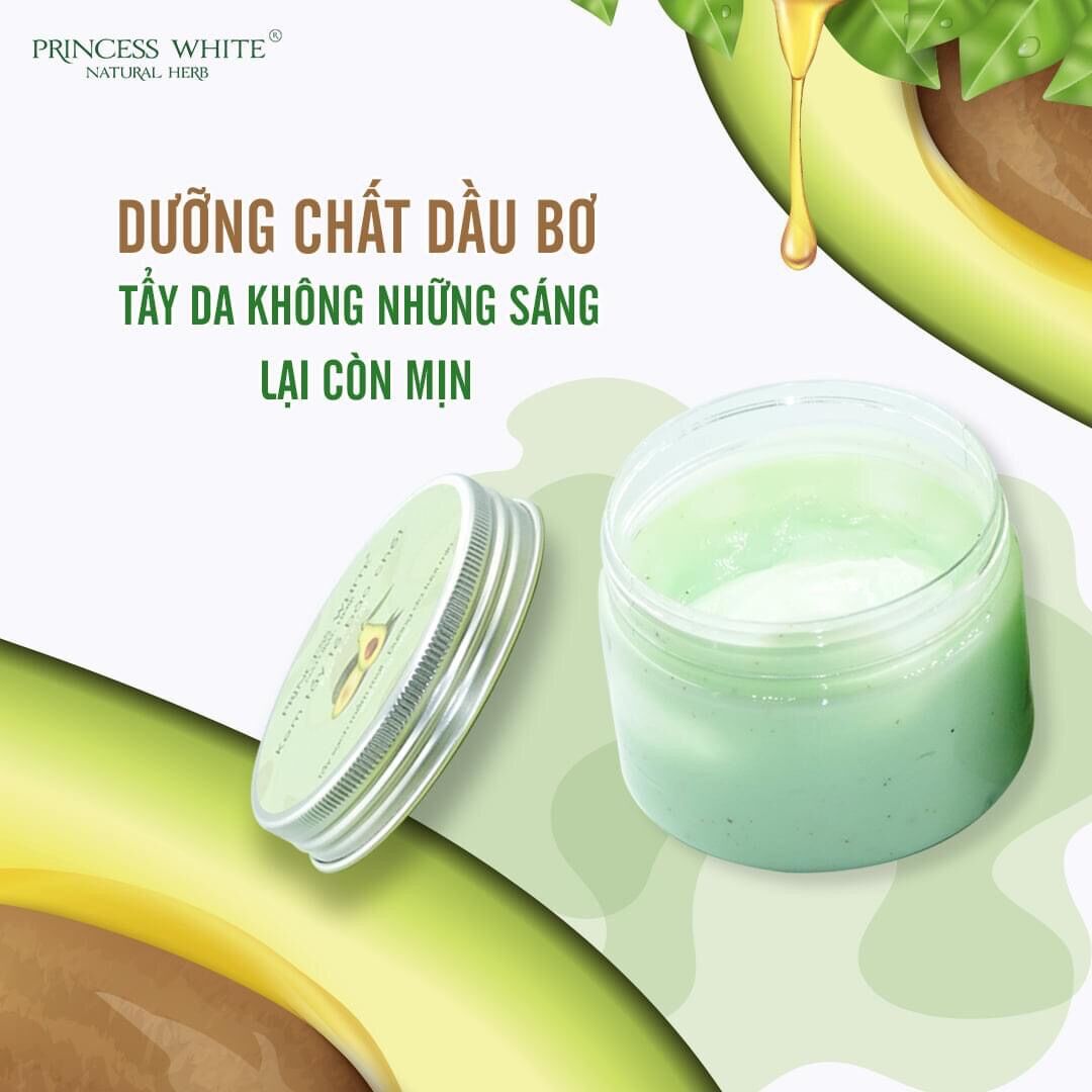 TẨY DA CHẾT FACE PRINCESS WHITE CHÍNH HÃNG