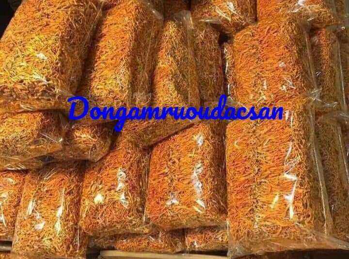 Đông Trùng Hạ Thảo Khô Thơm 1KG xếp dọc