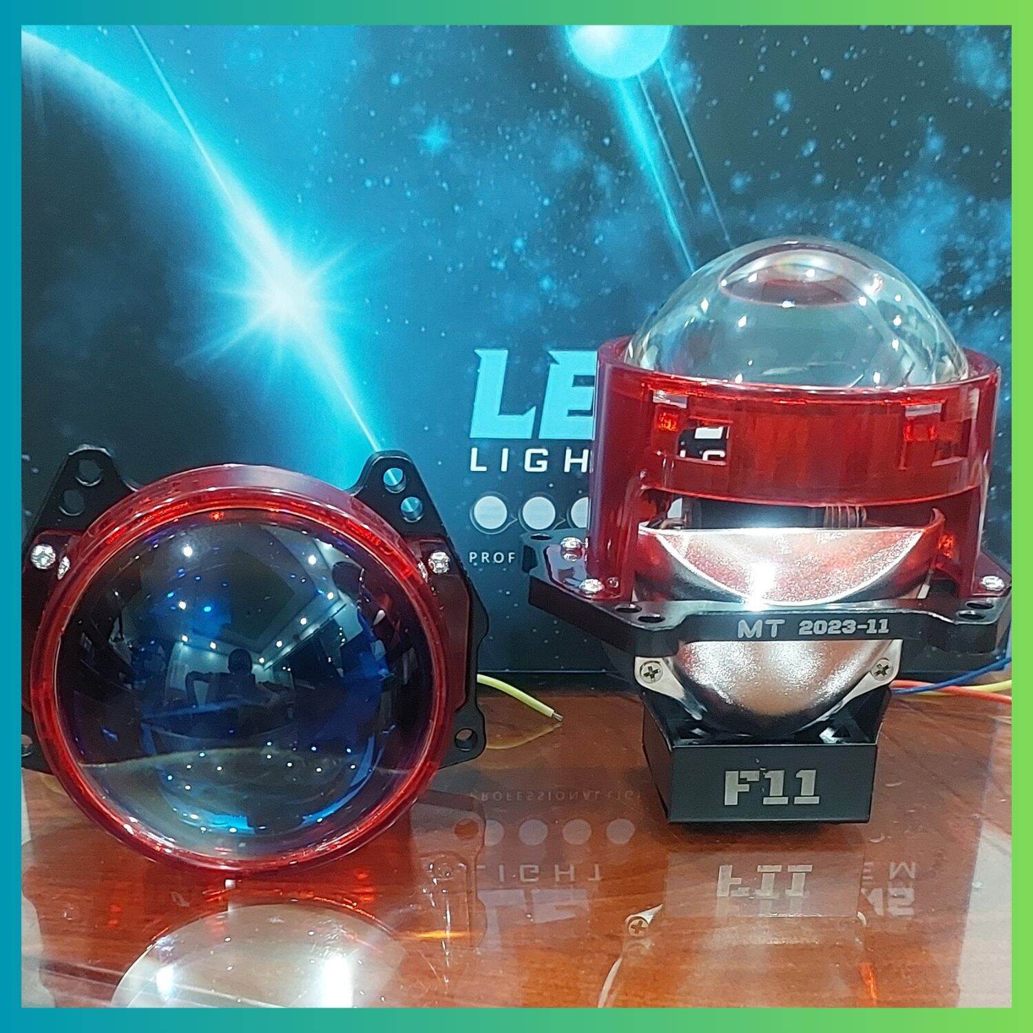 Đèn pha biled 3.0 f11, mt racing công suất 70w
