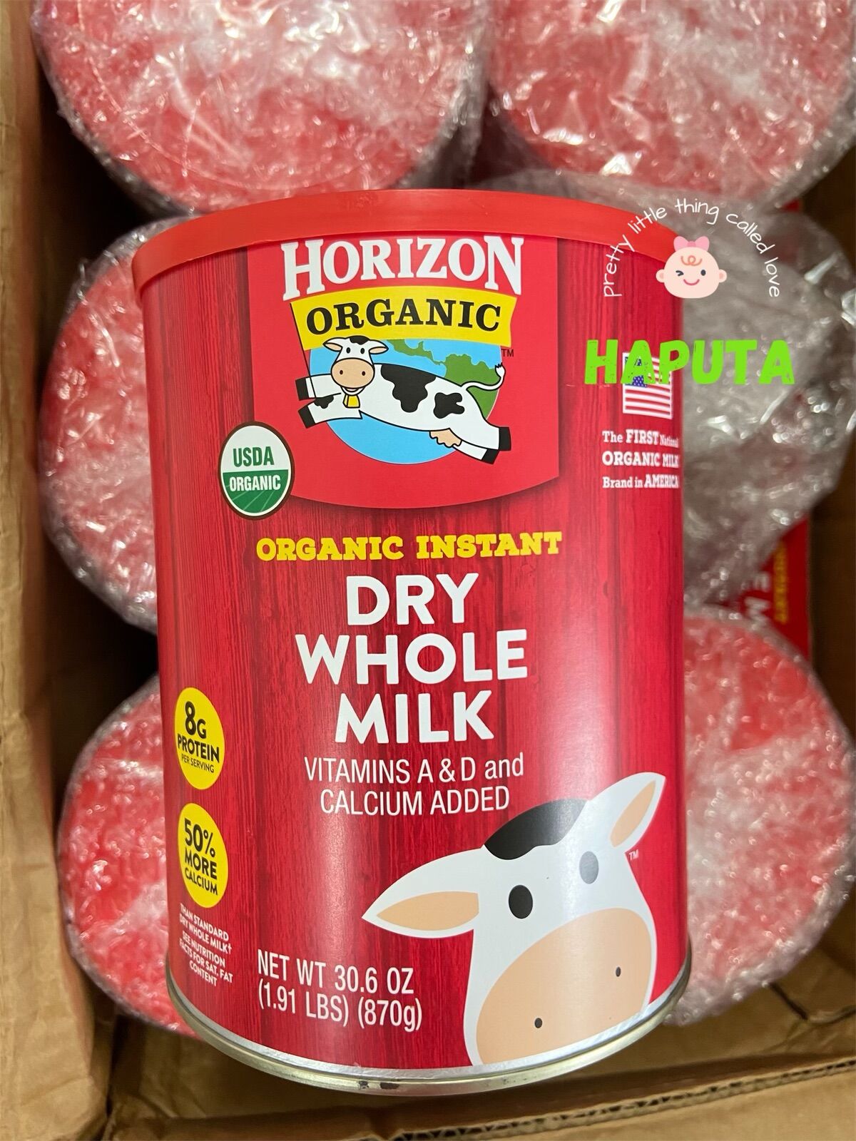 Ship air- Sữa tươi dạng bột Horizon organic 870g