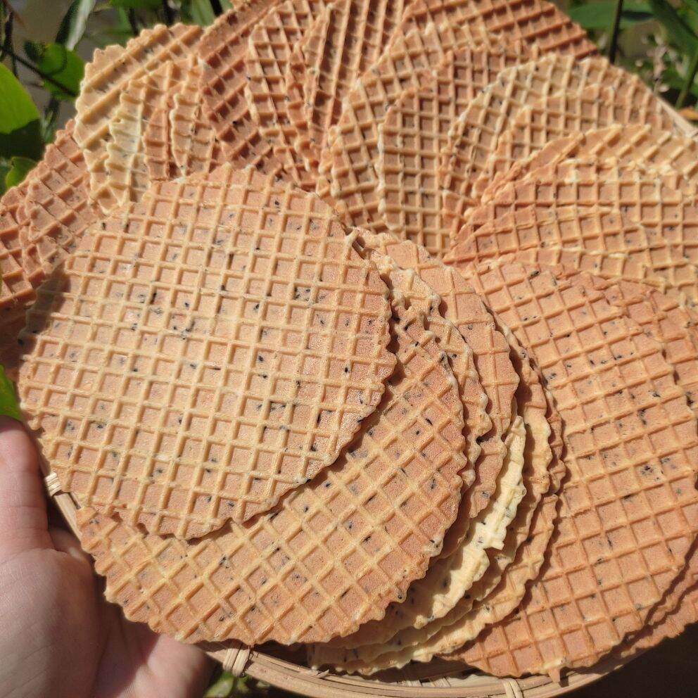 Bánh kẹp mè nước cốt dừa bơ sữa  500g