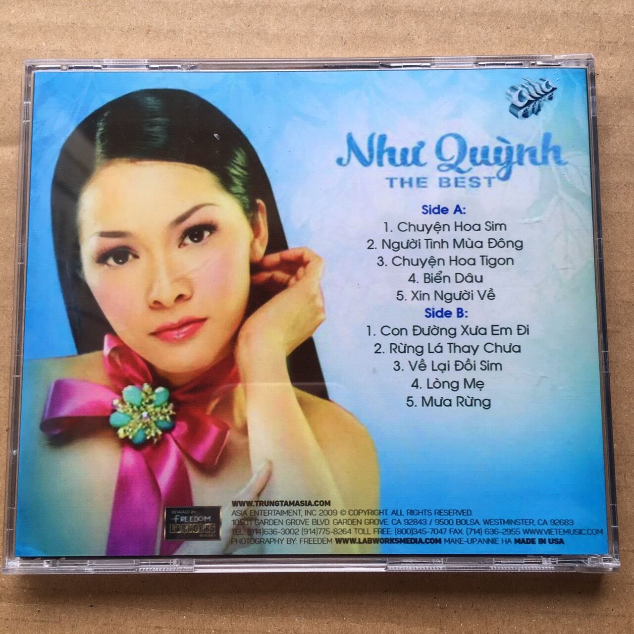CD Như Quỳnh - The Best