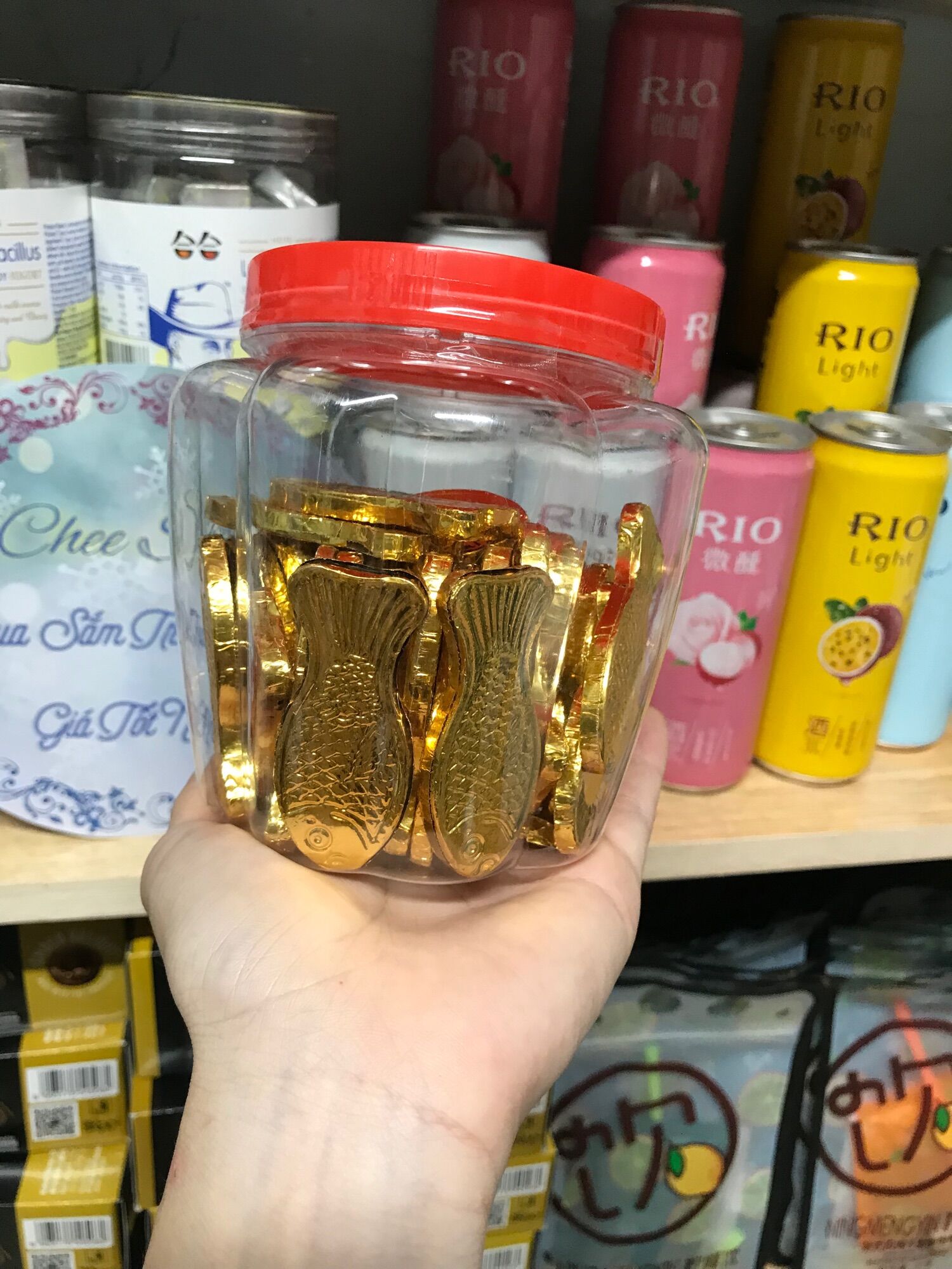 Kẹo Socola Hình Cá Vàng