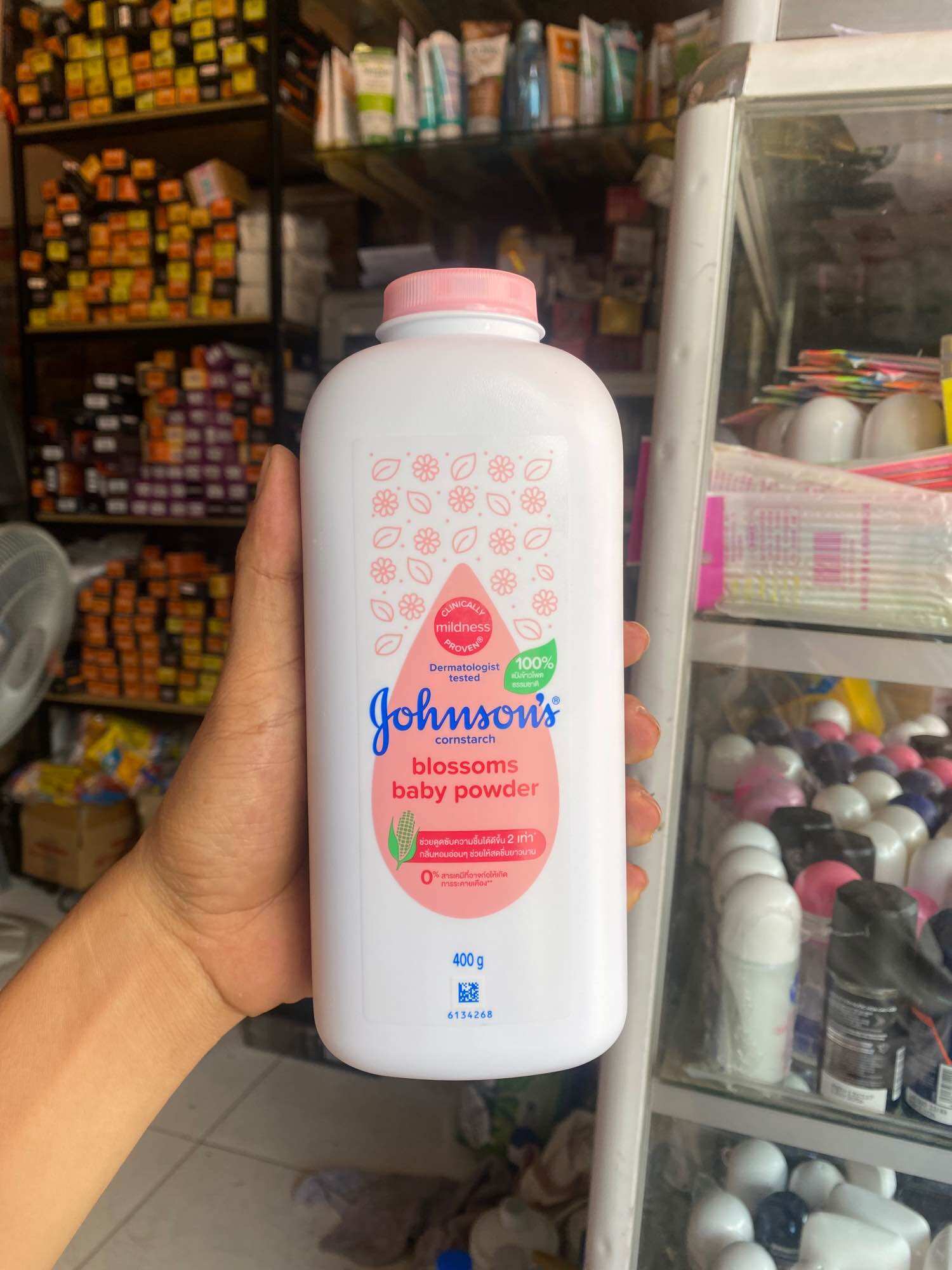 Phấn rôm johnson's baby powder 400g, 200g, 50g