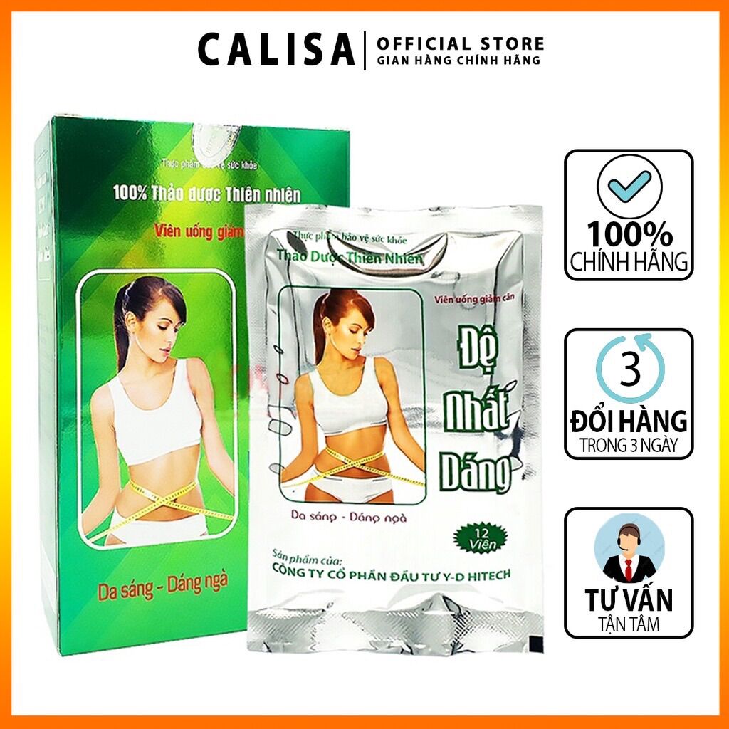 Viên uống giảm cân đệ nhất dáng hộp 24 viên - da đẹp dáng xinh
