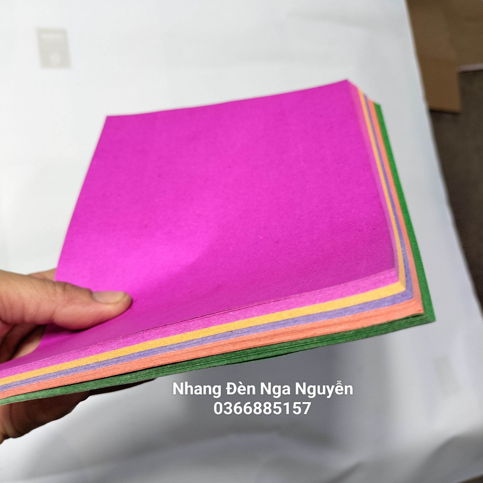 Giấy cúng ngũ sắc loại đẹp (100 tờ)